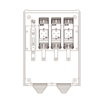 CLAVED AC12215 CAIXA GRAL PROTECCIO 7-160 BUC/E Endesa